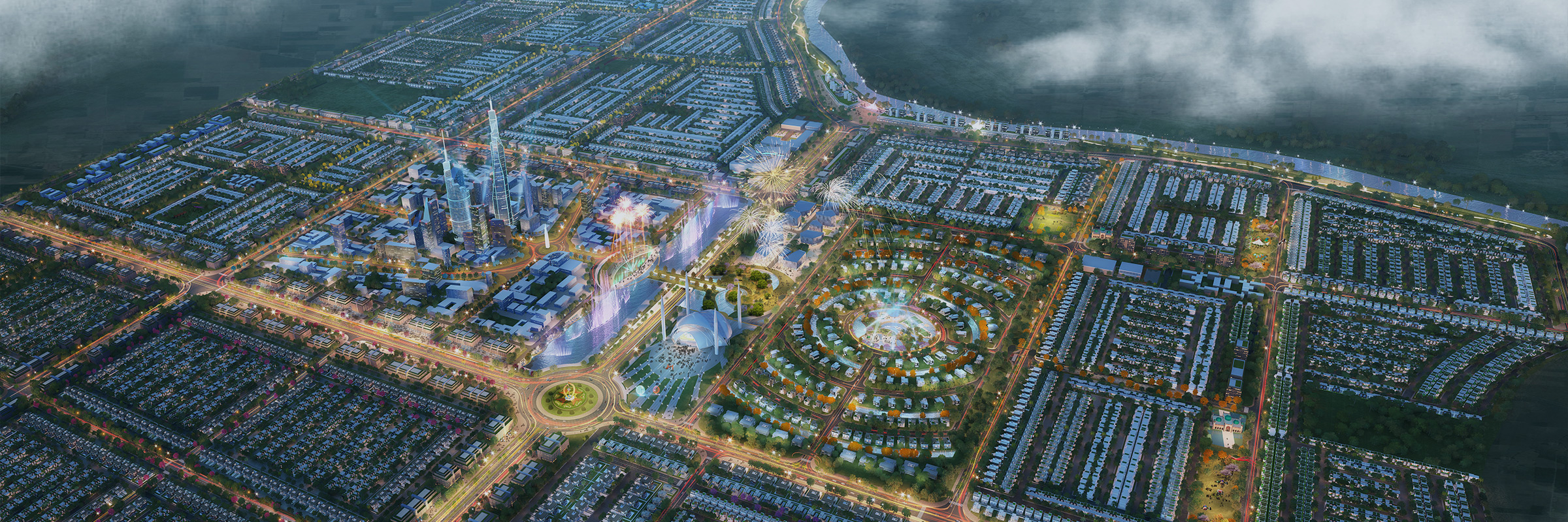 Al Noor Orchard, West Marina masterplan, Pakistan