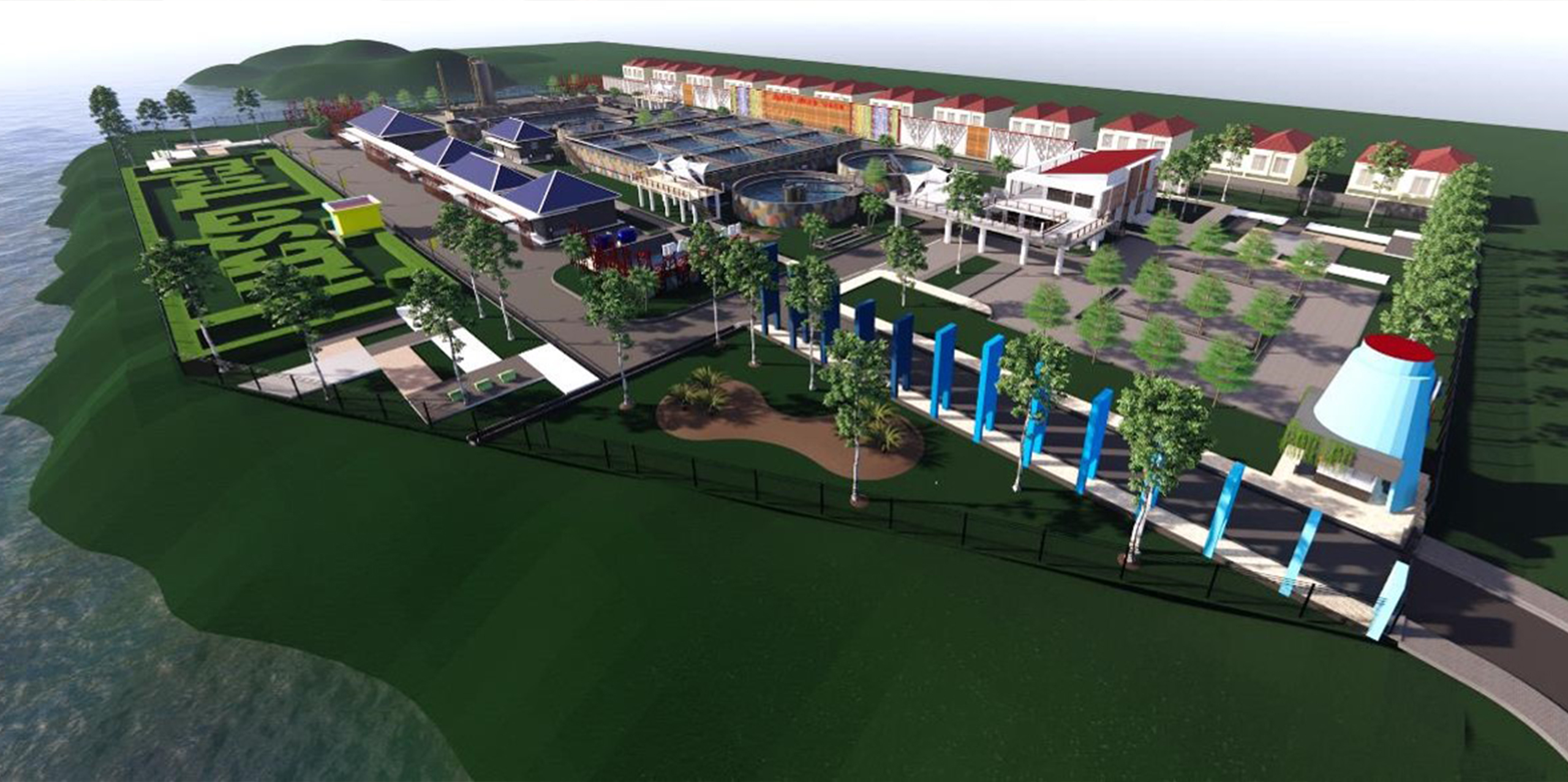 Indonesia, Ministerial visit to Makassar Sanitation Facility 