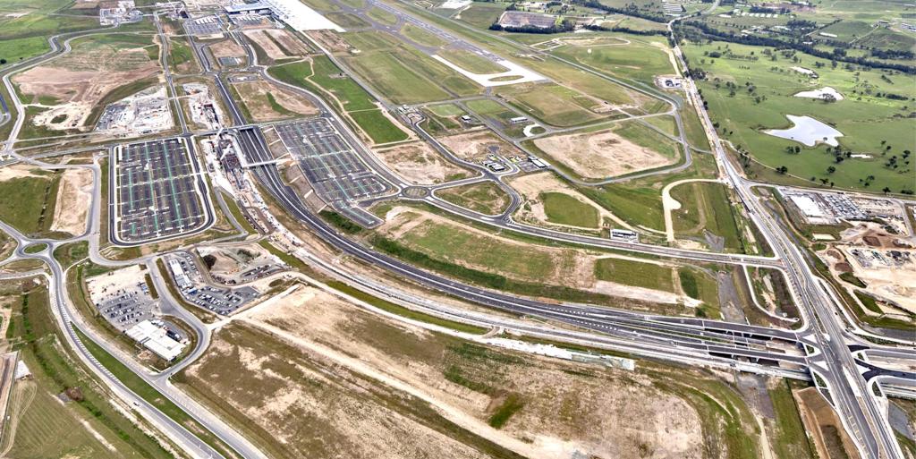 Western Sydney International Airport Aerial View