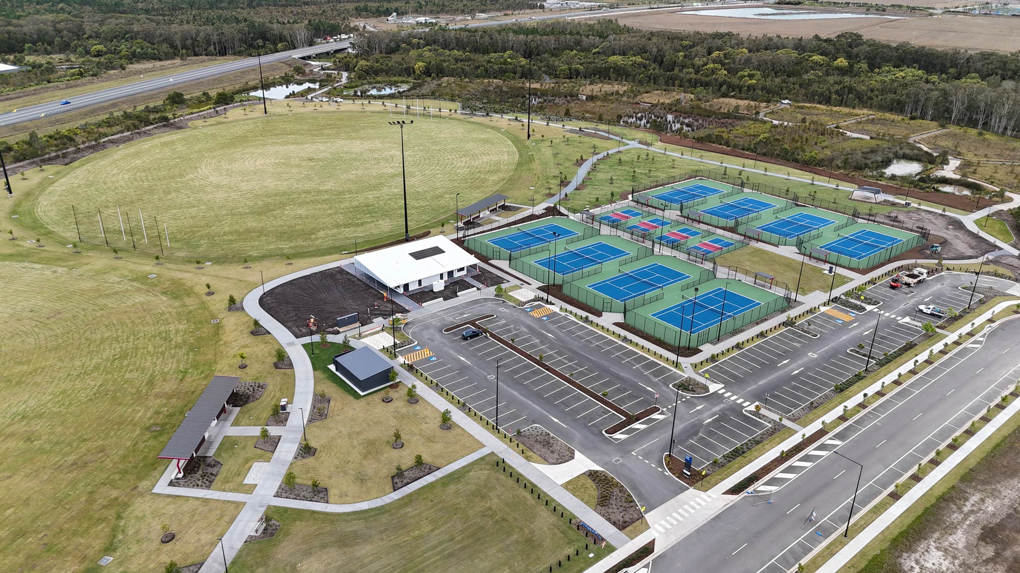 New Baringa Sports Complex, adjacent to the Aura business park