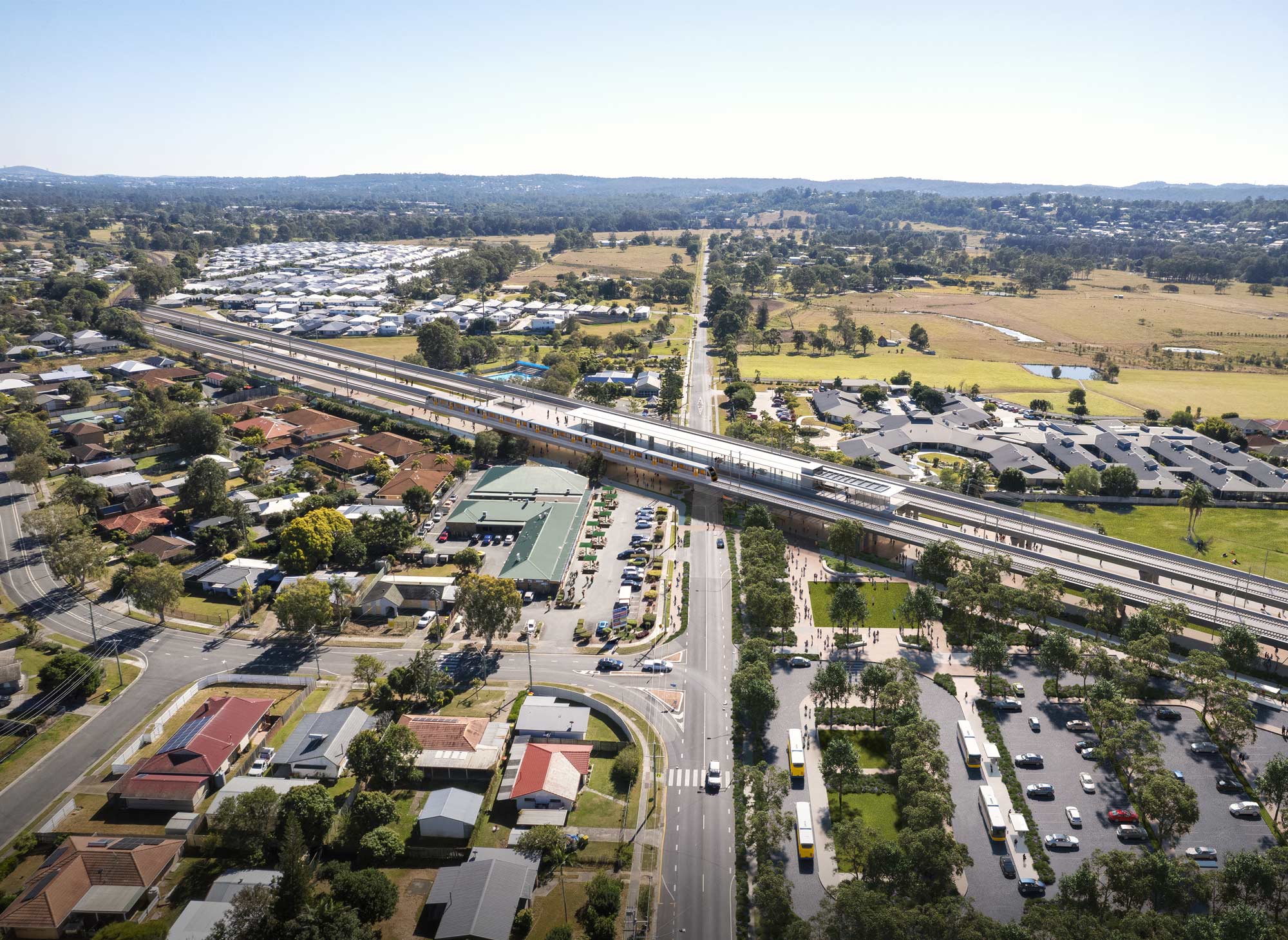 Bethania Aerial