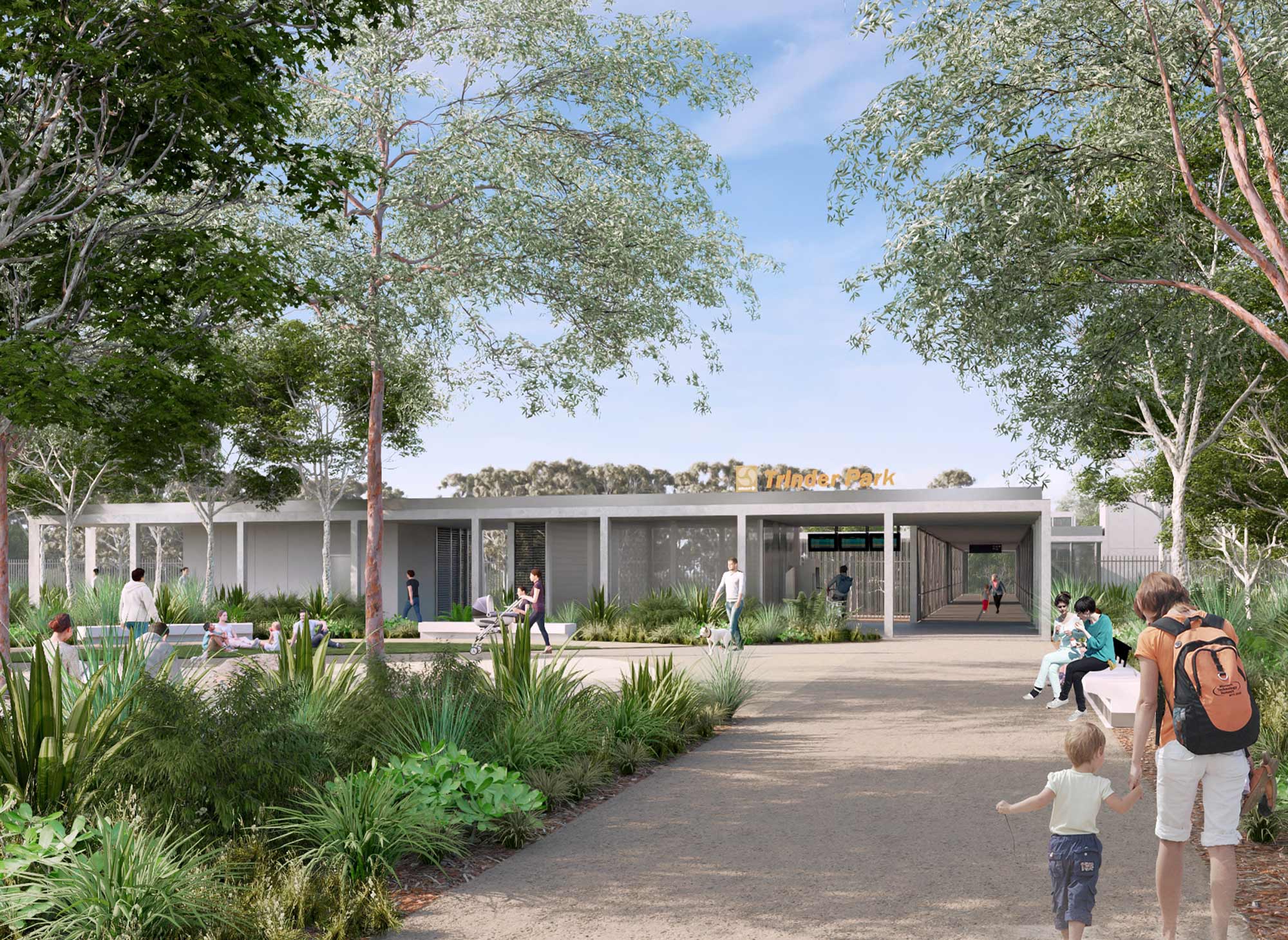 Trinder Park Primary Entrance
