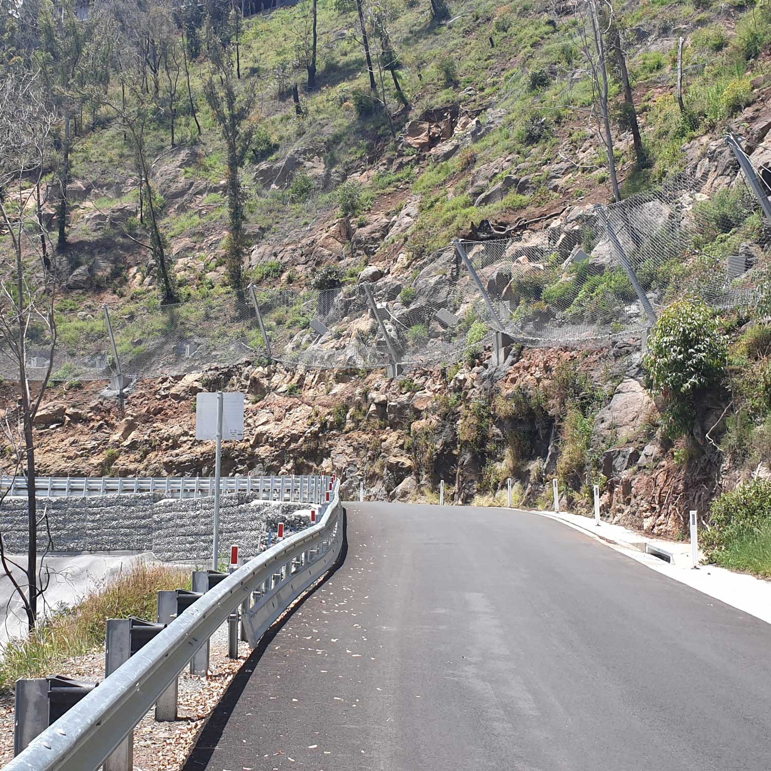 Binna Burra Finished Road