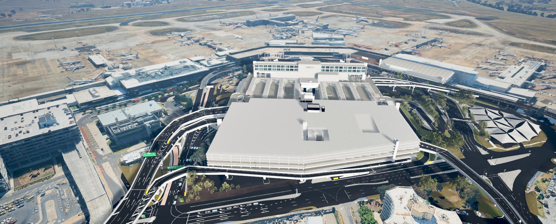 Melbourne Airport - Naarm Way Stage 2 (Civil Package)